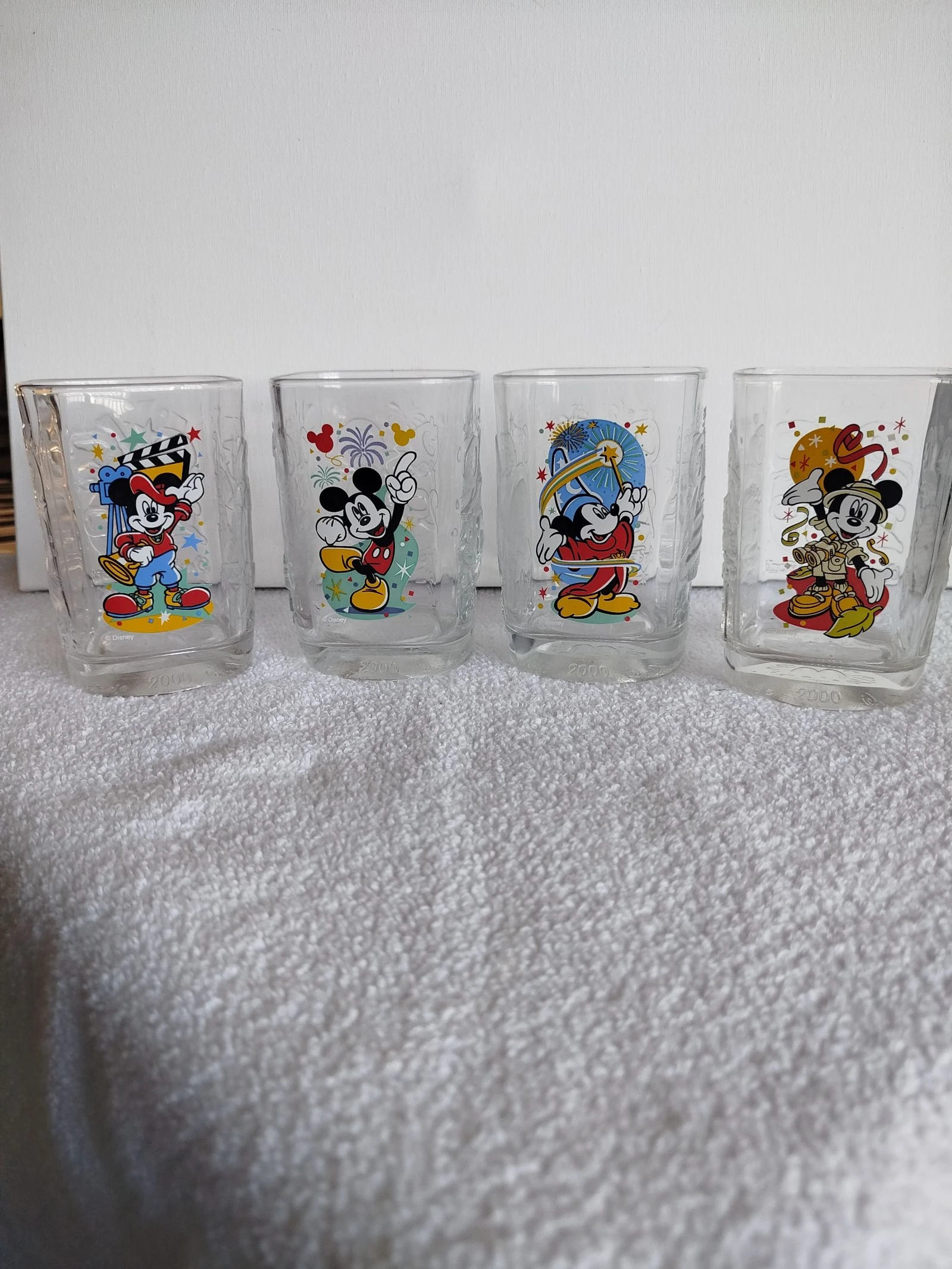 Verre McDonald's Collector Walt Disney World 2000